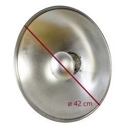 Beauty Dish mit Wabe ø42cm Universalanschluss