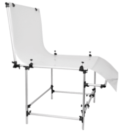 Aufnahmetisch 100x200cm mit 2 Spigot-Klemmen