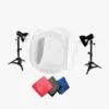 StudioKing Produktfoto-Set mit Beleuchtung 75x75x75cm