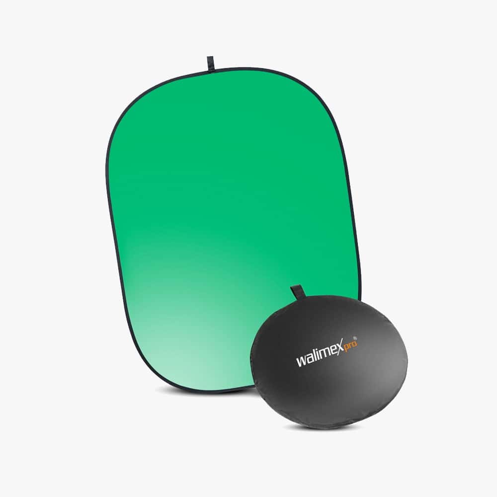 walimex pro Falthintergrund grün 150x200cm
