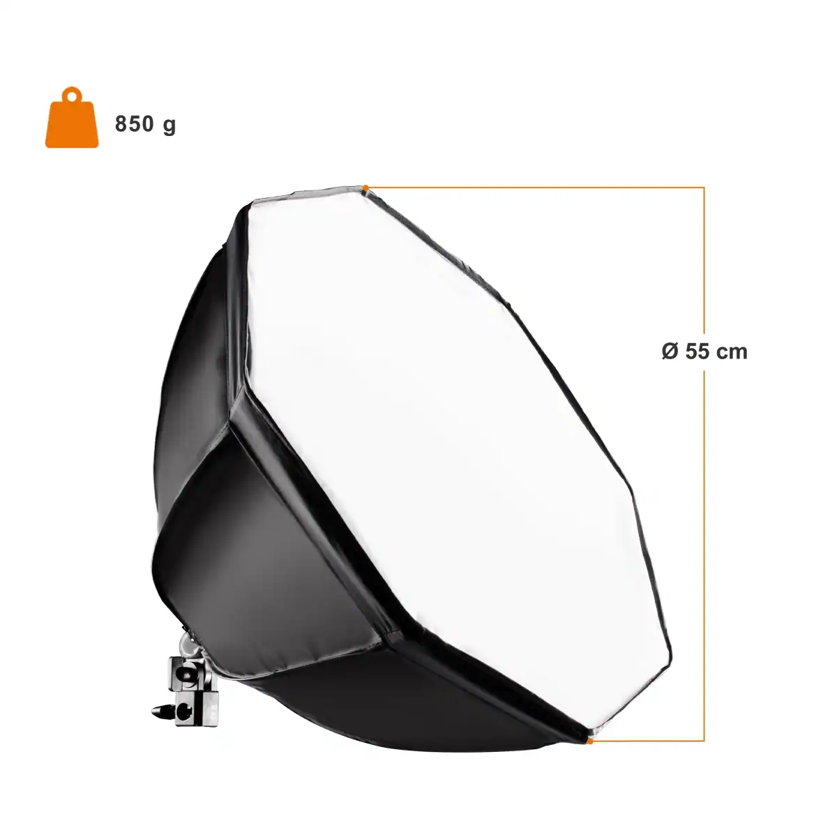 walimex pro LED Octagon ø55cm Daylight 35W